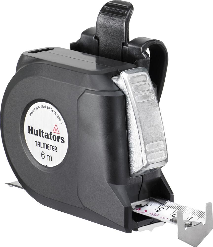 HULTAFORS Taschenbandmaß Talmeter 6 m x 25 mm