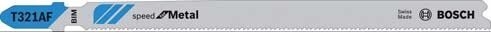 BOSCH Stichsägeblatt a 5 Stck T 321 BF BOSCH Stichsägeblatt a 5 Stck T 321 BF