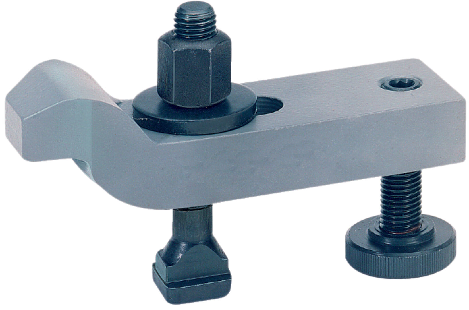 FORMAT Spanneisen gekröpft, verstellbare Stützschraube 10 / 22 - 51 mm