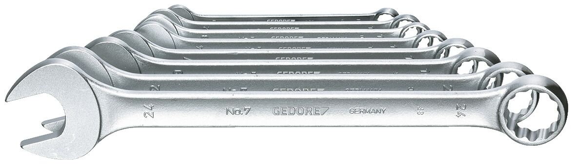 GEDORE Ring-Maulschlüssel-Set 8-tlg. UD-Profil 10-24mm 7-08 6092770 GEDORE Ring-Maulschlüssel-Set 8-tlg. UD-Profil 10-24mm 7-08 6092770