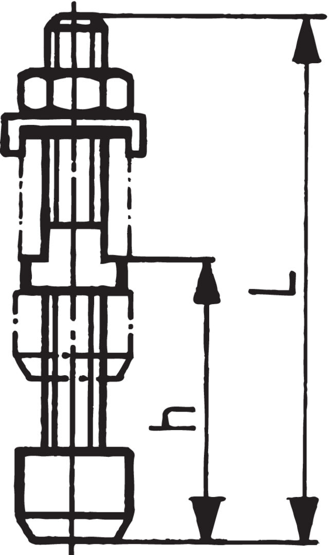 AMF Andrückschraube Gr. 0