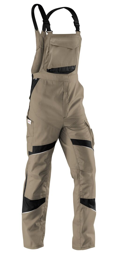 KÜBLER ACTIVIQ Latzhose 3250 sandbraun/schwarz Gr. 27 KÜBLER ACTIVIQ Latzhose 3250 sandbraun/schwarz Gr. 27