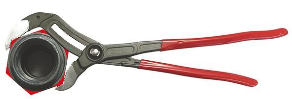 KNIPEX Wasserpumpenzange Cobra 87 01 400 Kunststoff überz., atramentiert, 400 mm