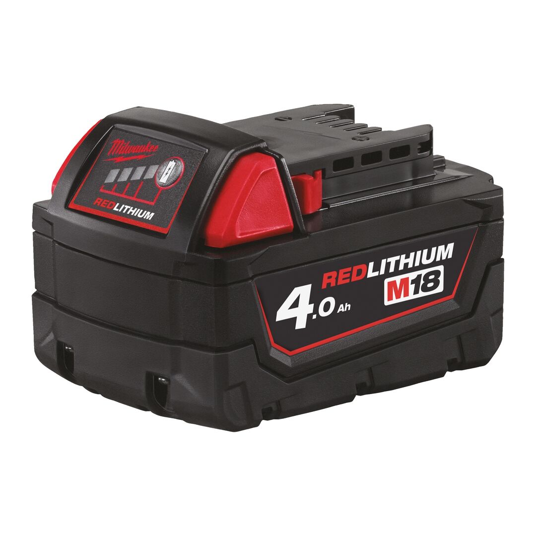 MILWAUKEE Akku M18 B4 18 V/4,0 Ah Li-Ion Red