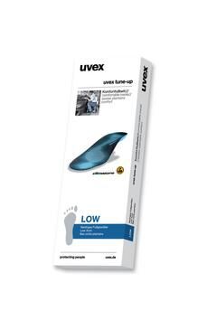 UVEX 1 und 2 Einlegesohle tune-up low Gr. 38 W11 schw/blau 9528.1