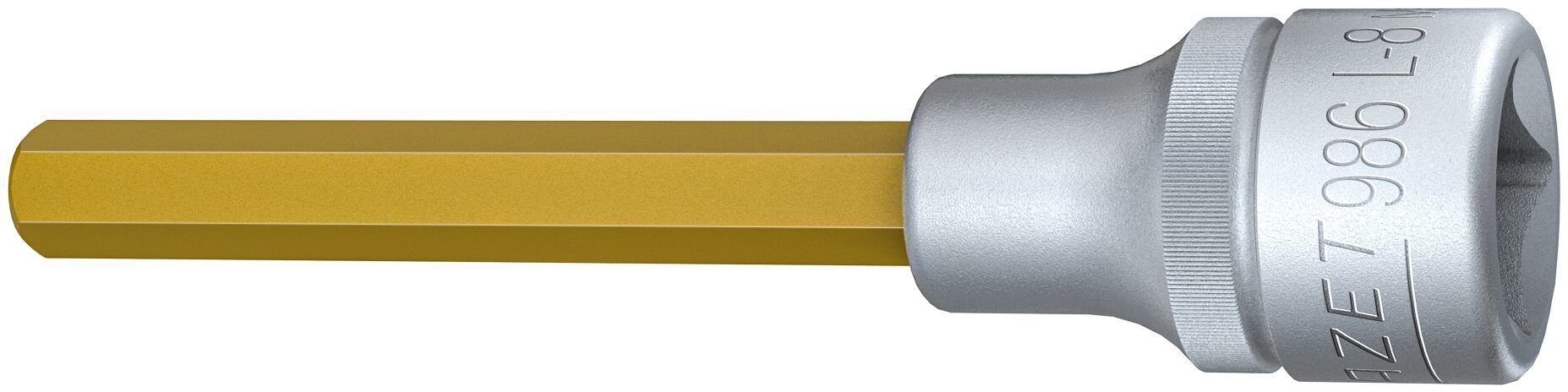 HAZET Schraubendrehereinsatz 1/2" Innensechskant, 8x100mm