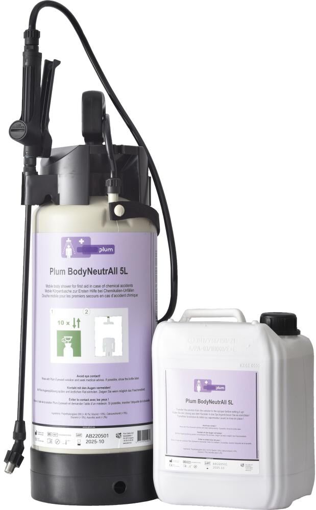PLUM Dekontamination Sprühgerät Bodyneutral 5L