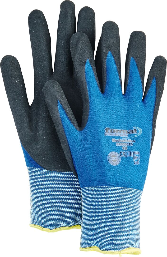 FORMAT Handschuh MechanicEco Gr. 8, blau