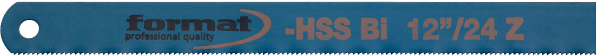 FORMAT Handsägeblatt HSS-Bi 300 mm 24Z pro Zoll