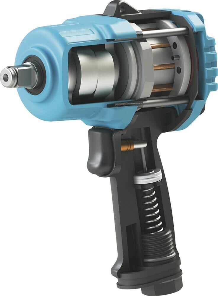 HAZET Twin Turbo Schlagschrauber,1/2" kurze Ausführung , max.2200 Nm 9012TT HAZET Twin Turbo Schlagschrauber,1/2" kurze Ausführung , max.2200 Nm 9012TT