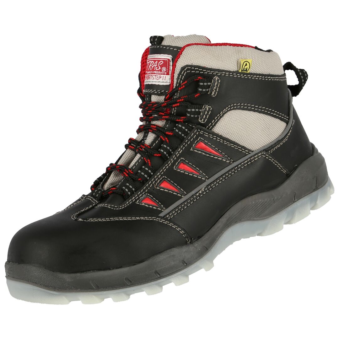 NITRAS SPORT STEP Sicherheitsstiefel Mid 7301 ESD S3 Gr. 39 NITRAS SPORT STEP Sicherheitsstiefel Mid 7301 ESD S3 Gr. 39