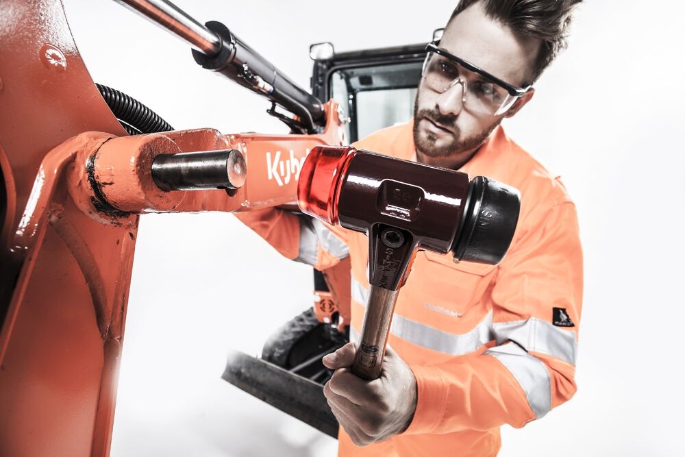 HALDER Schonhammer SIMPLEX Gummi 80mm HALDER Schonhammer SIMPLEX Gummi 80mm