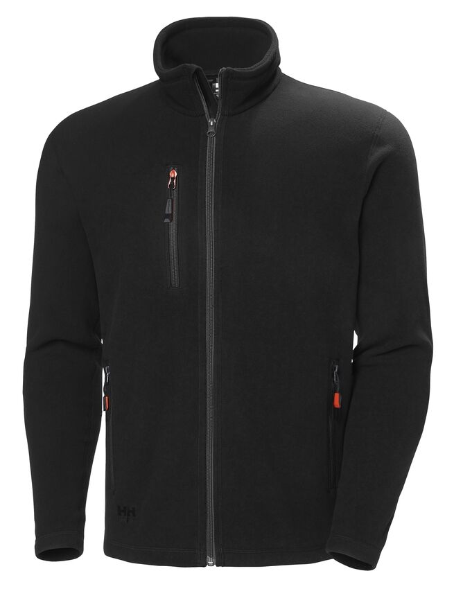 HELLY HANSEN Oxford Fleece-Jacke 72026 Gr. S BLACK