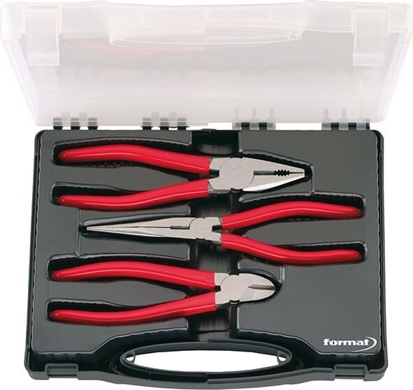 FORMAT Zangen-Set poliert 3tlg. Tauch-Isol. FORMAT Zangen-Set poliert 3tlg. Tauch-Isol.