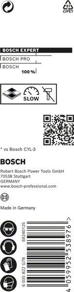 BOSCH MultiConstruction Bohrer Cyl-9 EXPERT 4x45x75 mm, zylindrisch