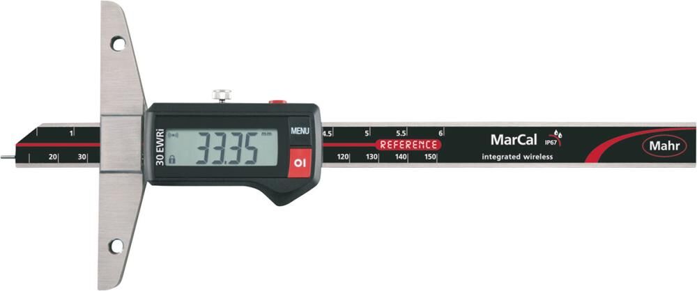 Digi. Tiefenm. mit Stift 200mm WL IP67   MAHR