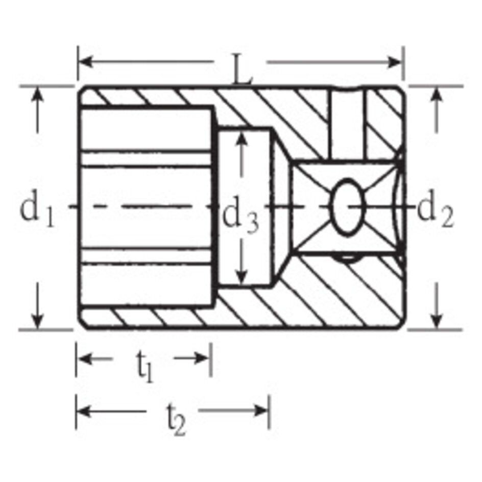 STAHLWILLE Steckschlüsseleinsatz 1/4" 40 4 STAHLWILLE Steckschlüsseleinsatz 1/4" 40 4