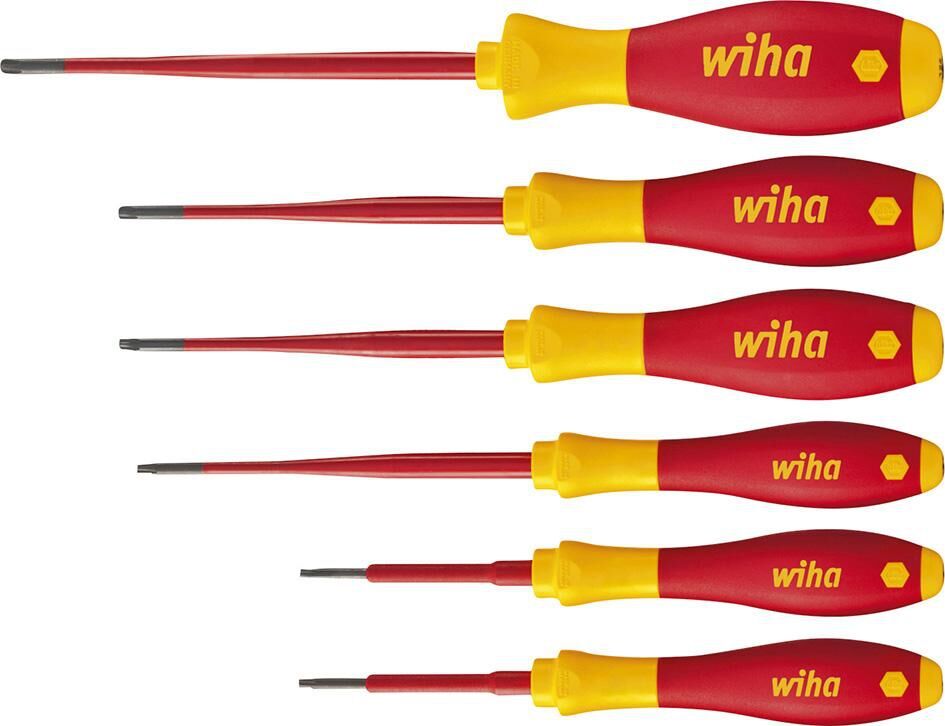 WIHA Schraubendreher-Satz VDE slim 6-teilig T8-25