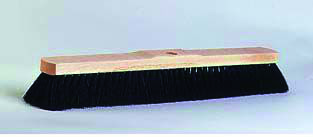 Saalbesen Besenhaar, Stielloch 50 cm schwarz