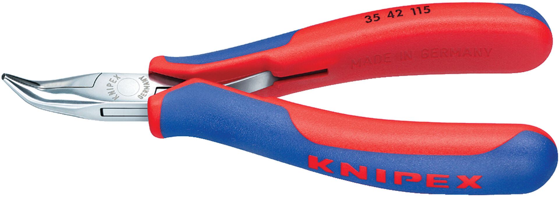KNIPEX 35 42 115 Elektronik-Greifzange mit Mehrko.-Hülle 115 mm