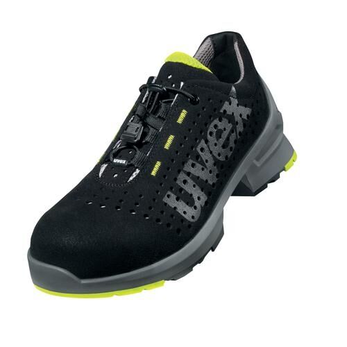 UVEX 1 Sicherheits-Halbschuh 8543 S1 ESD SR gelocht schw/gelb, Gr. 38, W11 UVEX 1 Sicherheits-Halbschuh 8543 S1 ESD SR gelocht schw/gelb, Gr. 38, W11