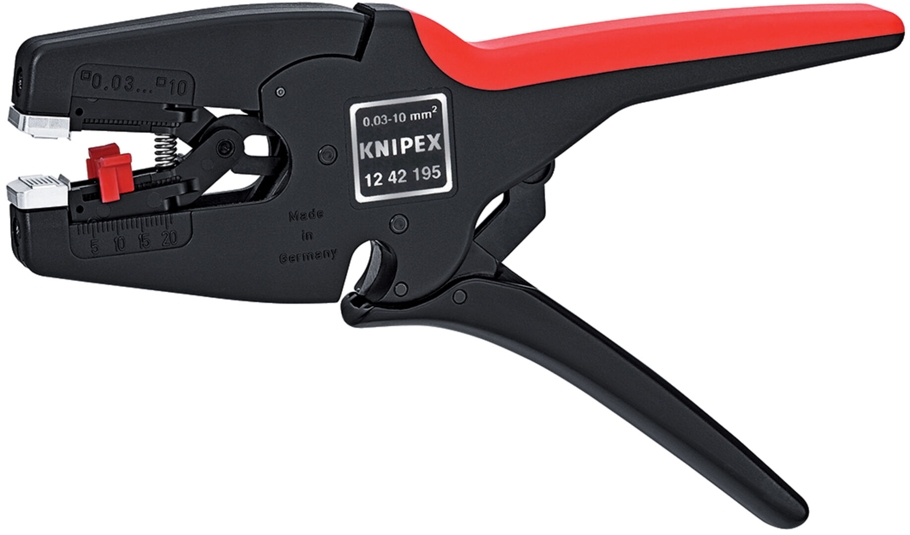 KNIPEX 12 42 195 MultiStrip 10 Automatische Abisolierzange 195 mm