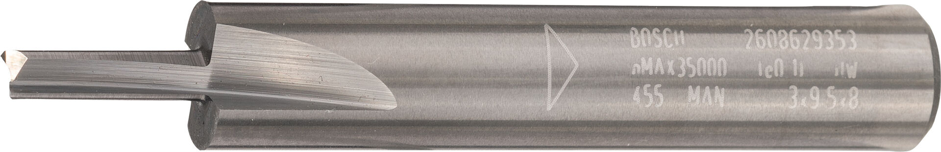 BOSCH Voll-HM-Nutfräser Ø 5,0x12,7x51,0mm