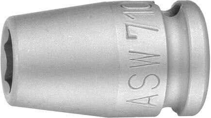 ASW Kr.-Steckschl.-Eins. 3/8" Schlüsselweite 10 mm, Länge 30 mm