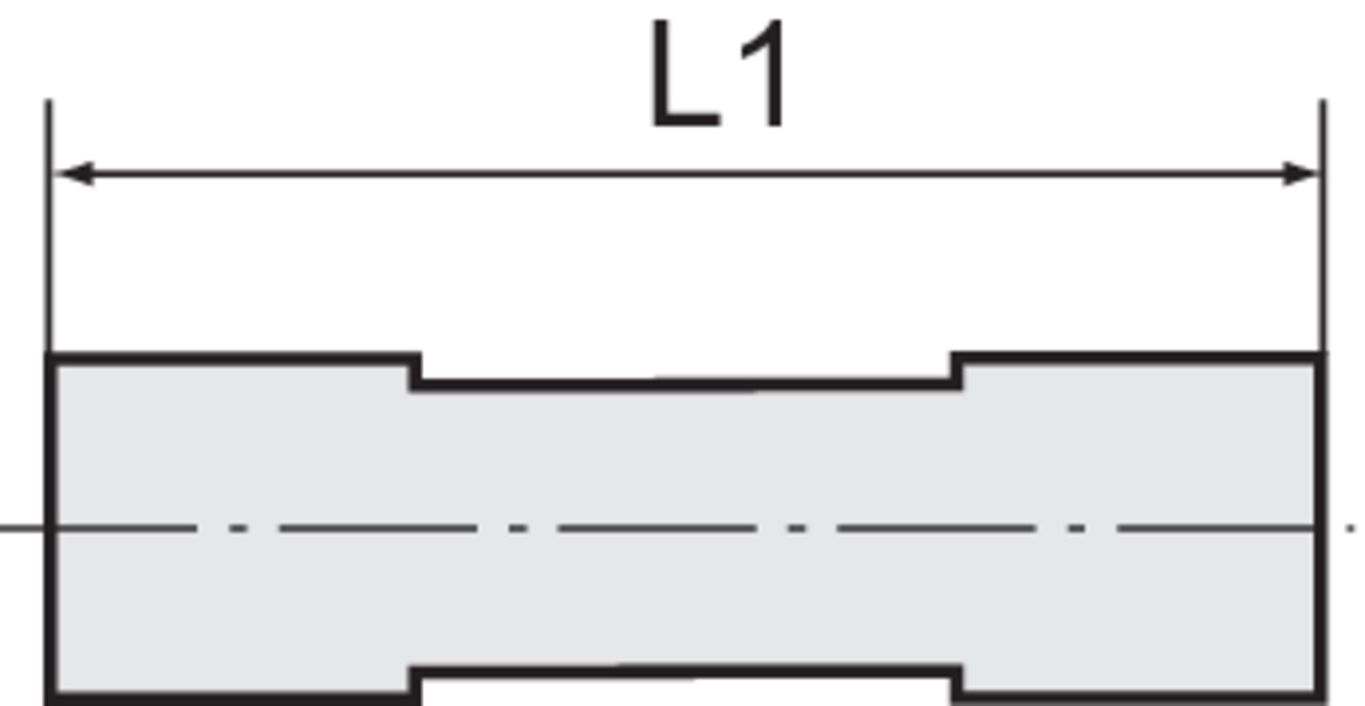 RIEGLER Gerade Steckverbindung B-Ser. / reduziert D8/6 RIEGLER Gerade Steckverbindung B-Ser. / reduziert D8/6