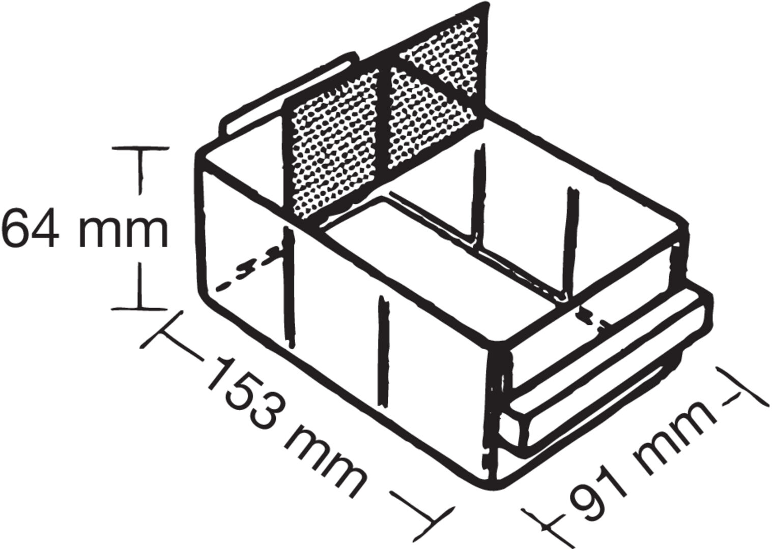 RAACO Etiketten Set a 24 Stk. für Schublade Typ C RAACO Etiketten Set a 24 Stk. für Schublade Typ C
