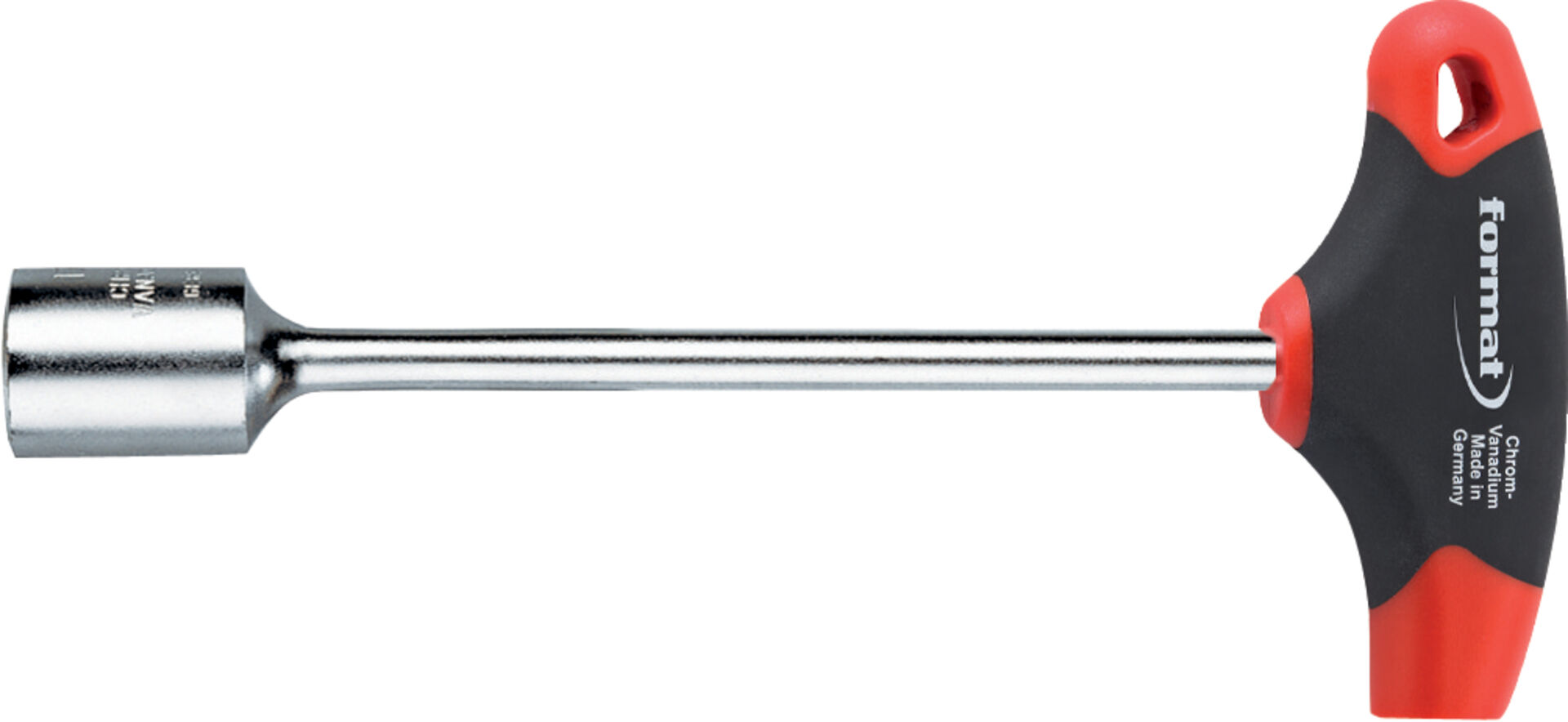 FORMAT 6kt.-Steckschlüssel mit Quergriff 6x230mm FORMAT 6kt.-Steckschlüssel mit Quergriff 6x230mm