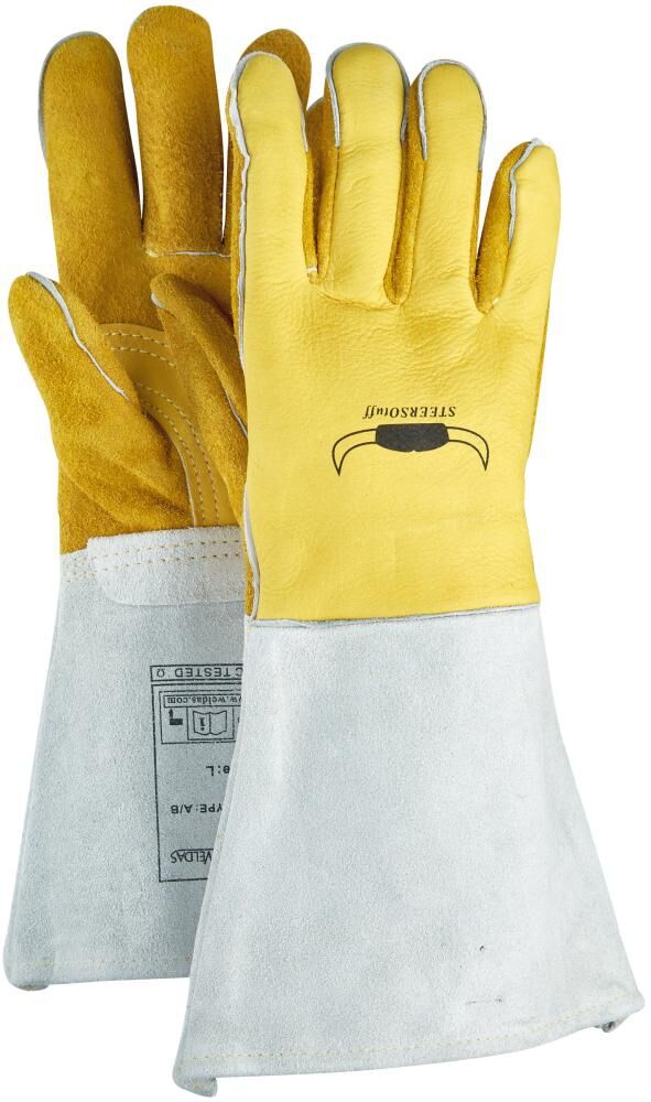 WELDAS Schweißerhandschuh GELB 36 cm Nr. 10-2750 Gr. XL WELDAS Schweißerhandschuh GELB 36 cm Nr. 10-2750 Gr. XL