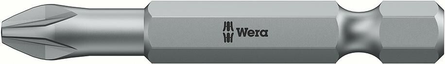 WERA Bit 1/4" Kreuzschlitz 855/4 TZ PZ 3 x 50 mm, Torsionform, zähhart