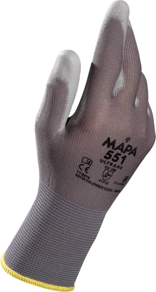MAPA Montage-Handschuh Ultrane 551 Gr. 6 PU grau MAPA Montage-Handschuh Ultrane 551 Gr. 6 PU grau