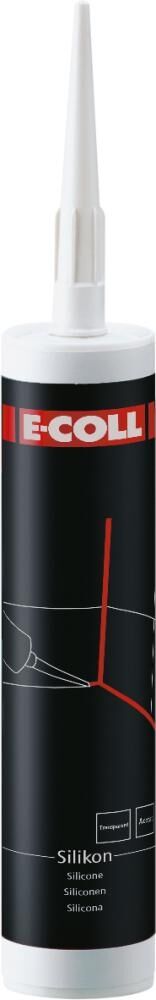 E-COLL EU Silikon Transparent 310ml Kartusche E-COLL EU Silikon Transparent 310ml Kartusche