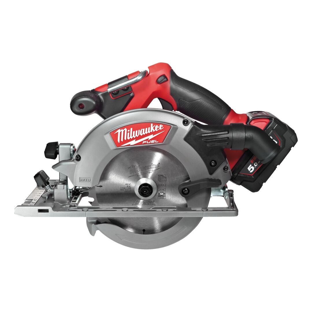 MILWAUKEE Akku-Handkreissäge + HD-Box FUEL M18 CCS55 / 5.0Ah MILWAUKEE Akku-Handkreissäge + HD-Box FUEL M18 CCS55 / 5.0Ah