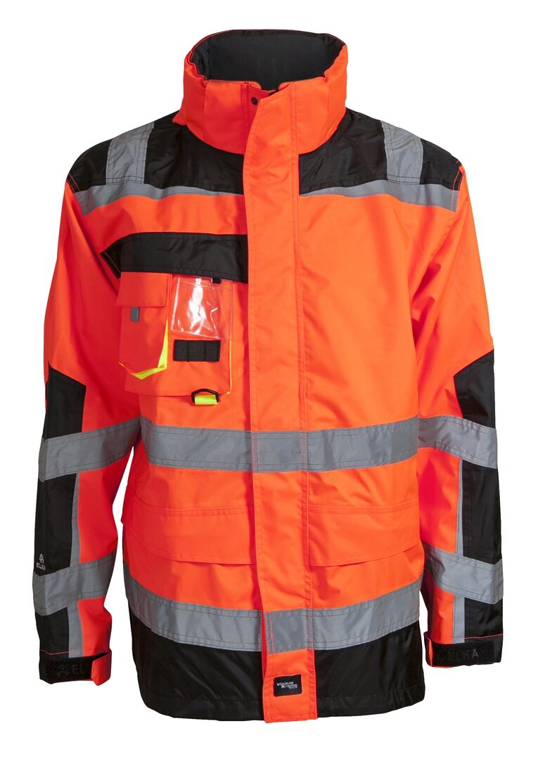 ELKA Visible Xtreme Warnschutz Parka 086004R Orange/Black Gr. 5XL ELKA Visible Xtreme Warnschutz Parka 086004R Orange/Black Gr. 5XL