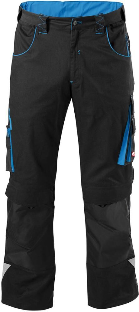 FORTIS Bundhose 24 schwarz/türkis Gr. 34