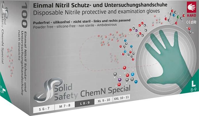 AMPRI Einweghandschuhe ChemN Special Größe L