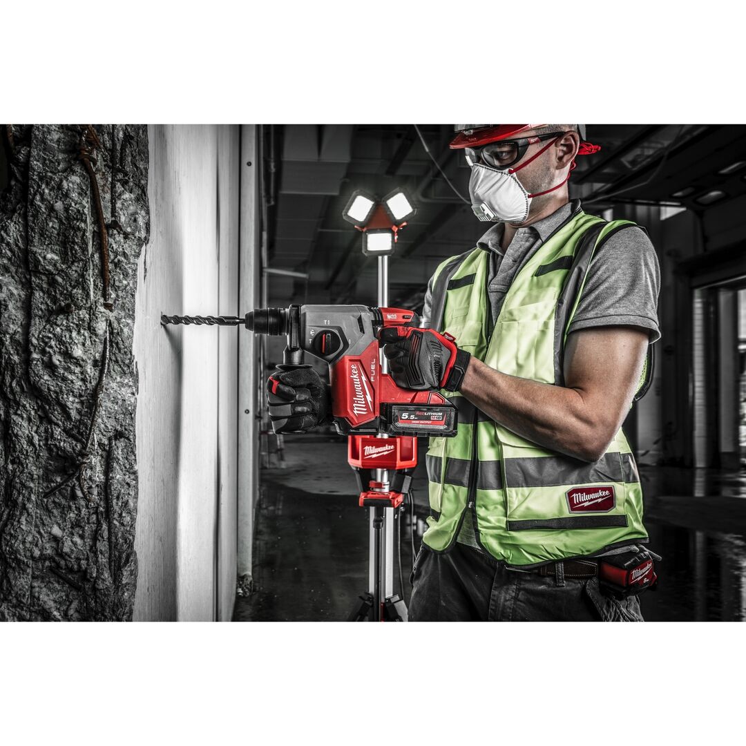 MILWAUKEE Fuel Akku-Kombihammer M18 FHX-0X Solo, mit Wechselfutter MILWAUKEE Fuel Akku-Kombihammer M18 FHX-0X Solo, mit Wechselfutter