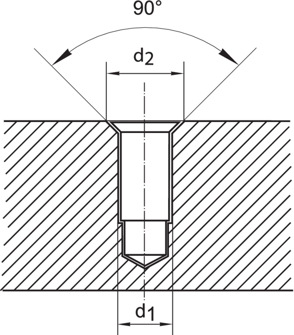 FORMAT Kurzstufenbohrer 90 Grad HSS KL M 3 FORMAT Kurzstufenbohrer 90 Grad HSS KL M 3