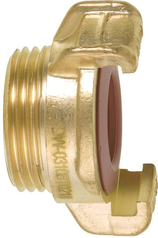 GEKA plus-Gewindestück K, MS, AG G1/2,SB