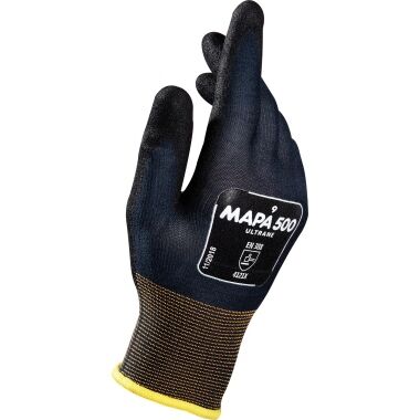 MAPA Handschuh Ultrane 500 blau-schwarz, Gr. 9