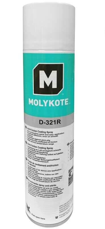 MOLYKOTE D-321 R Trockenschmierstoff lufthärtend 400ml Spraydose 4045681 MOLYKOTE D-321 R Trockenschmierstoff lufthärtend 400ml Spraydose 4045681