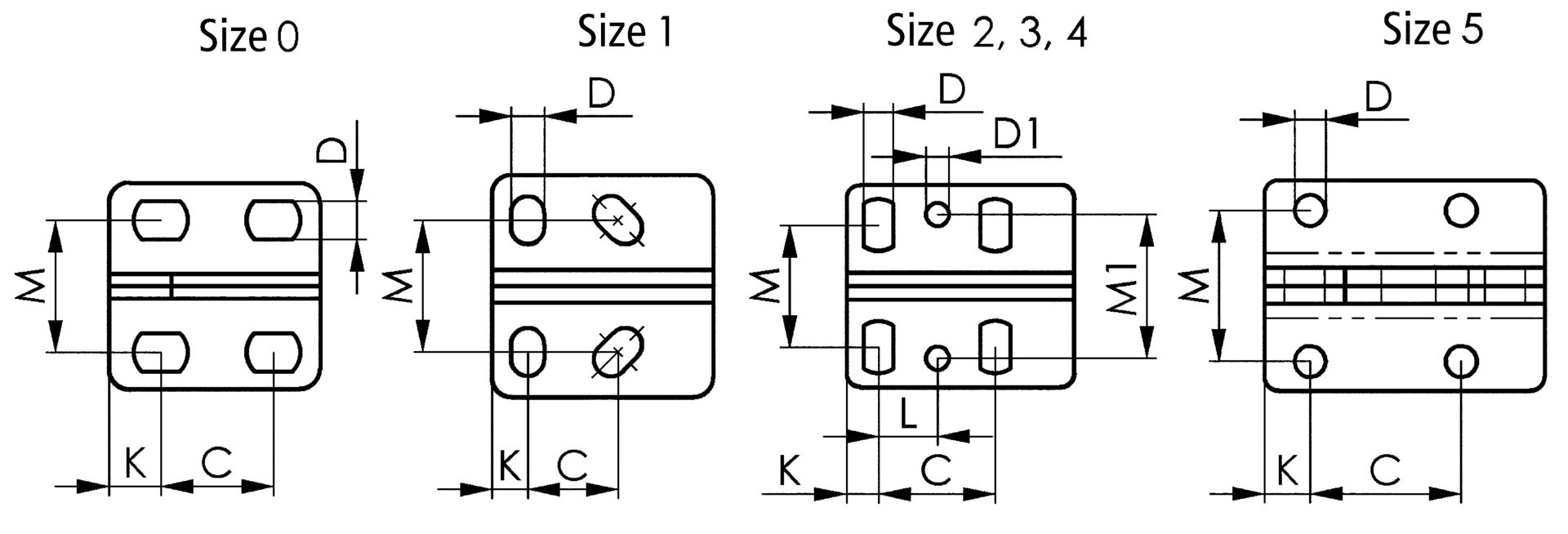 AMF Waagrecht-Spanner 6830 Gr. 1 AMF Waagrecht-Spanner 6830 Gr. 1