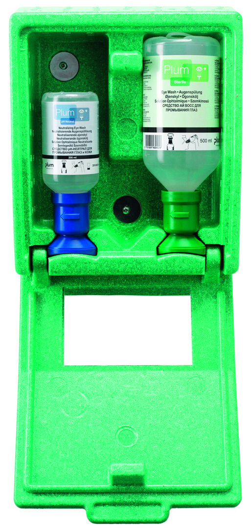 PLUM Augennotfallstation Wandbox inkl. 2 Fl. 500ml,200ml PLUM Augennotfallstation Wandbox inkl. 2 Fl. 500ml,200ml