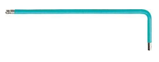 PB Swiss Tools Winkelschraubendreher DIN 911 Kugelkopf, Rainbow 1,5mm