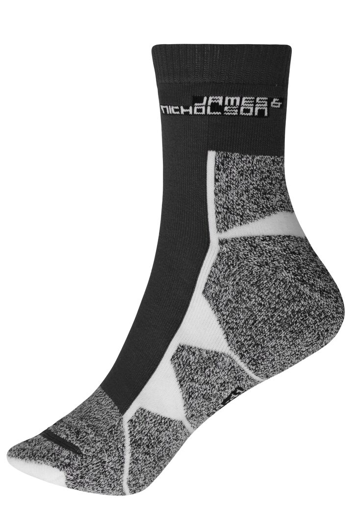 JAMES & NICHOLSON JN Sport Socks JN215 black/white Größe 42-44 JAMES & NICHOLSON JN Sport Socks JN215 black/white Größe 42-44