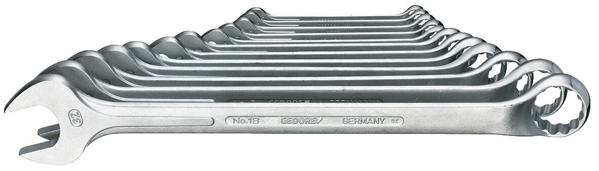GEDORE Ring-Maulschlüssel-Set 12-teilig 10-32mm 1 B-012 6012170 GEDORE Ring-Maulschlüssel-Set 12-teilig 10-32mm 1 B-012 6012170