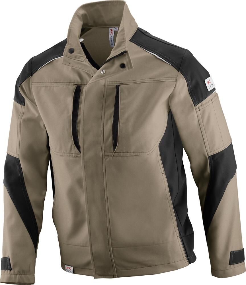 KÜBLER Jacke ACTIVIQ Gr. 3XL Gr. 3XL, sand/schw.